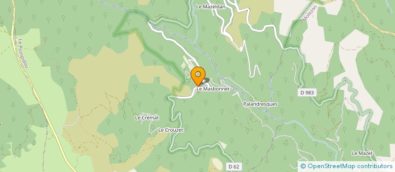 localisation de l'entreprise ASDCORR à SAINT-MARTIN-DE-LANSUSCLE