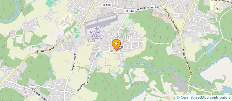 localisation de l'entreprise ASDE  SEYRESSE