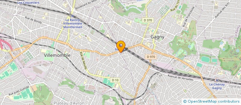 localisation de l'entreprise ASDE HABITAT à VILLEMOMBLE