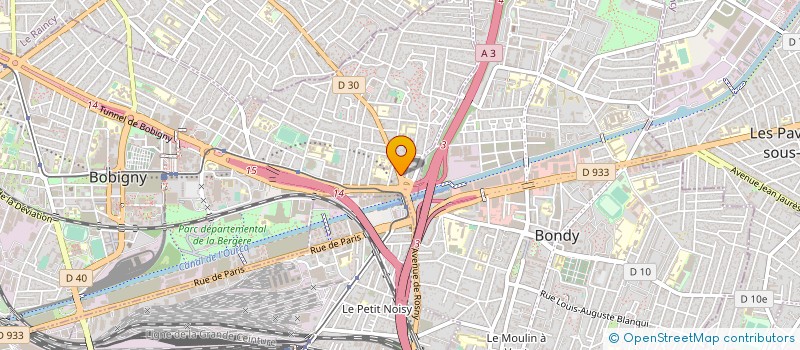 localisation de l'entreprise ASDECO à BOBIGNY
