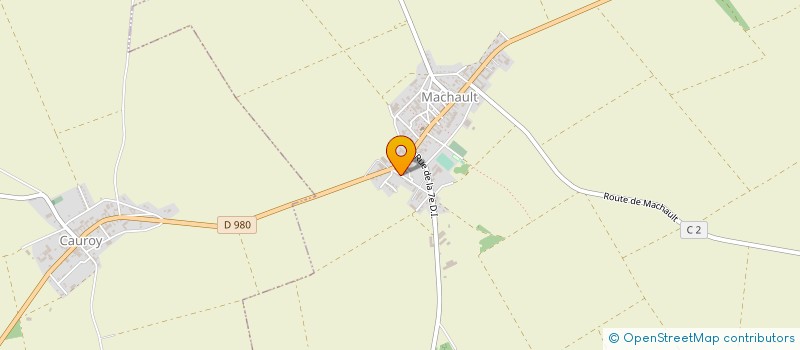 localisation de l'entreprise ASDESTOCK  MACHAULT