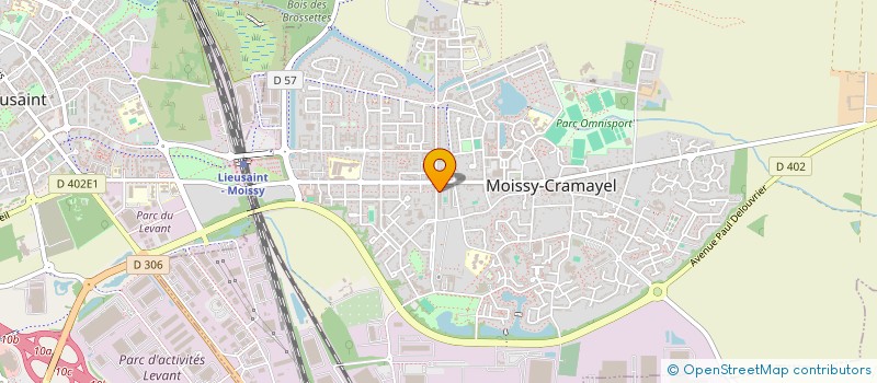 localisation de l'entreprise ASDG SERVICES à MOISSY-CRAMAYEL