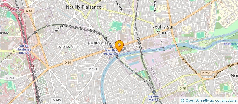 localisation de l'entreprise ASDI ASSISTANCE DIRECTION à LE RAINCY