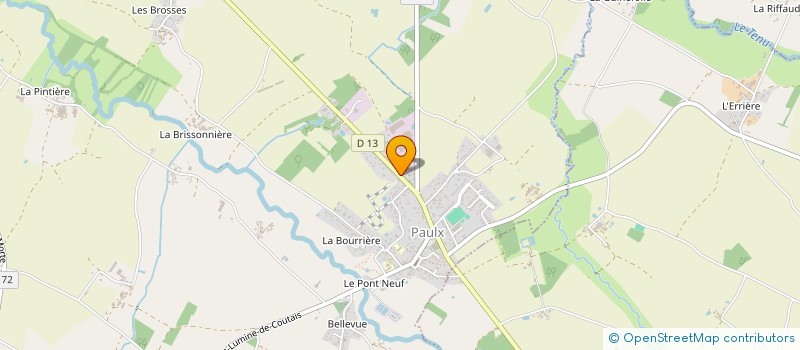 localisation de l'entreprise ASDIALAM  PAULX