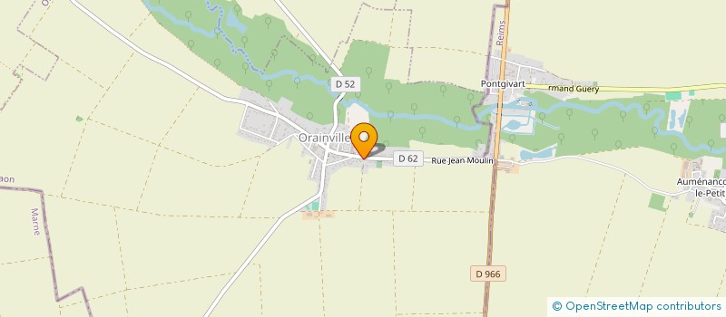 localisation de l'entreprise ASDISPRO à ORAINVILLE