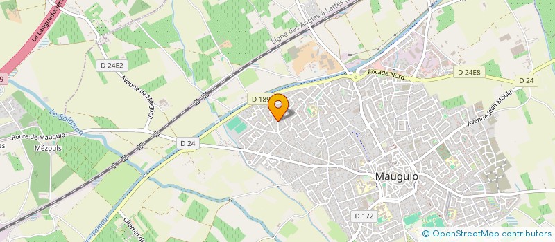 localisation de l'entreprise ASDMG IMMO  MAUGUIO