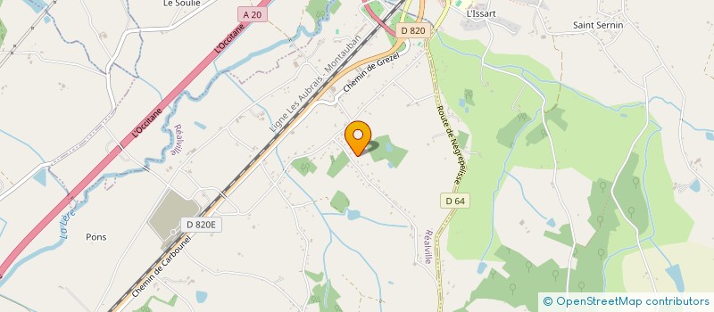 localisation de l'entreprise ASDONIR  REALVILLE