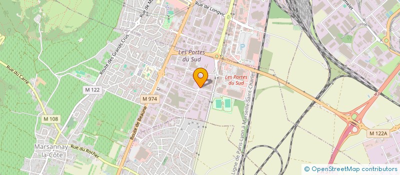 localisation de l'entreprise ASDP ACTION SITE à MARSANNAY-LA-COTE