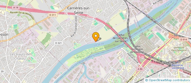 localisation de l'entreprise ASDUDEM à CARRIERES-SUR-SEINE
