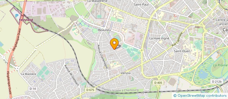 localisation de l'entreprise ASE à CAEN