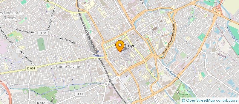 localisation de l'entreprise ASE à TROYES