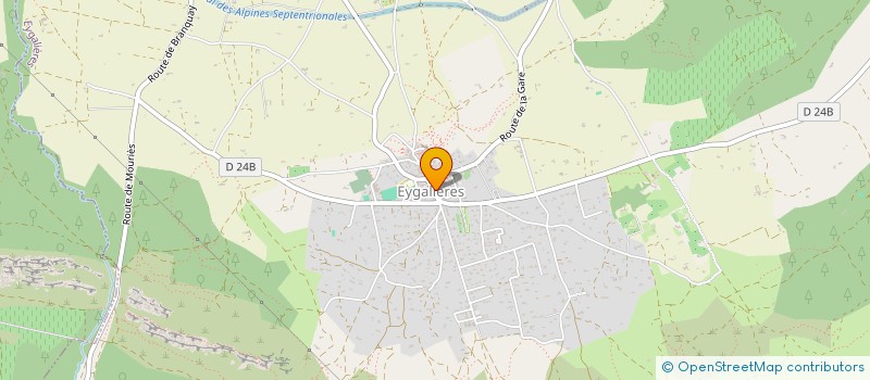 localisation de l'entreprise ASE COMPANY  EYGALIERES