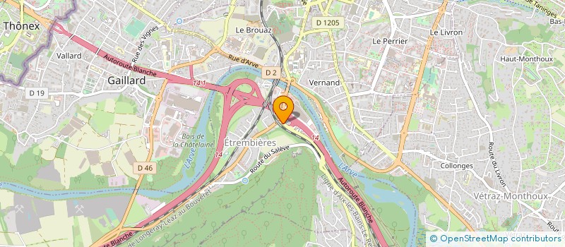 localisation de l'entreprise ASE CONSEILS  ETREMBIERES