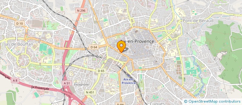 localisation de l'entreprise ASEA  AIX-EN-PROVENCE