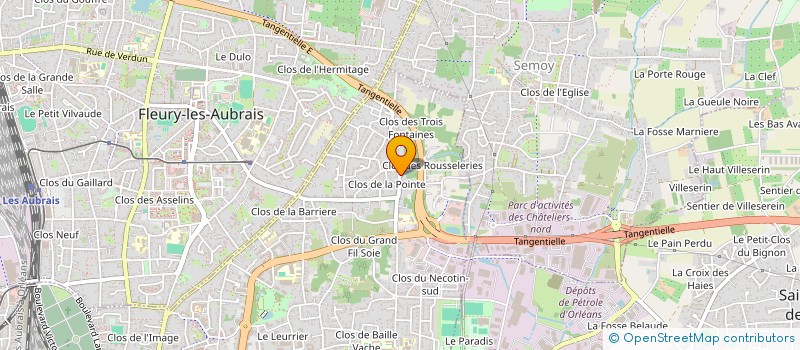 localisation de l'entreprise ASEA ASSOCIATION SPORTIVE ENTRE AMIS à ORLEANS