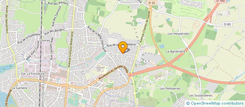 localisation de l'entreprise ASEB AMENAGEMENT STRUCTURE EXTERIEUR BOIS à LES SABLES D'OLONNE
