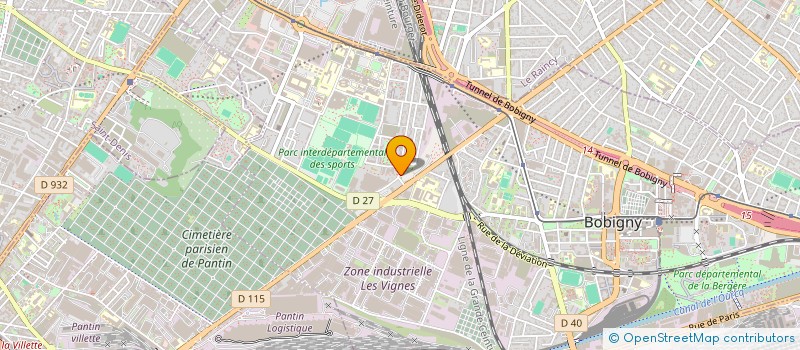 localisation de l'entreprise ASEC à BOBIGNY