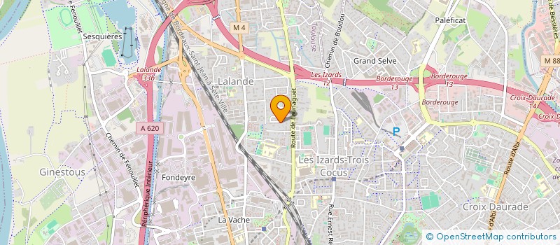 localisation de l'entreprise ASEC INVEST  TOULOUSE