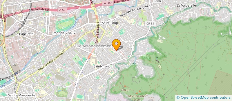 localisation de l'entreprise ASECA  MARSEILLE