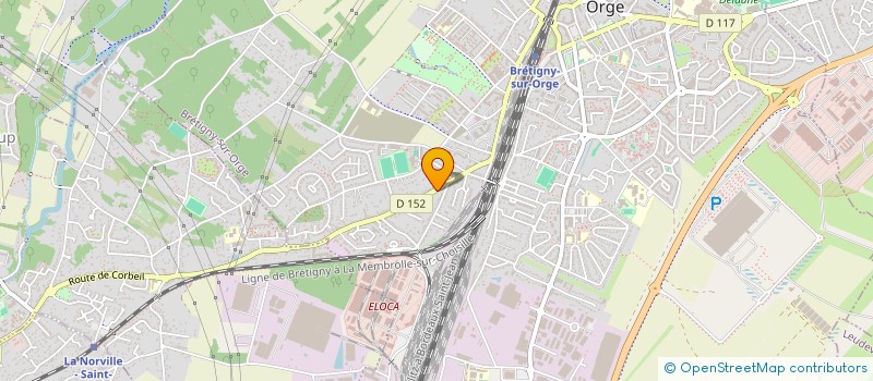 localisation de l'entreprise ASEF GENERALE DE BATIMENT à BRETIGNY-SUR-ORGE