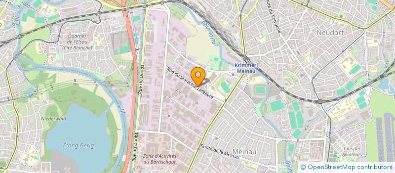 localisation de l'entreprise ASEL à STRASBOURG