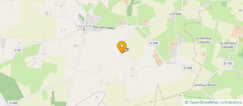 localisation de l'entreprise ASEL IMMO  COUVAINS