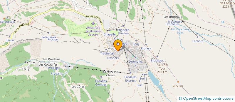 localisation de l'entreprise ASELIMMO à MORZINE