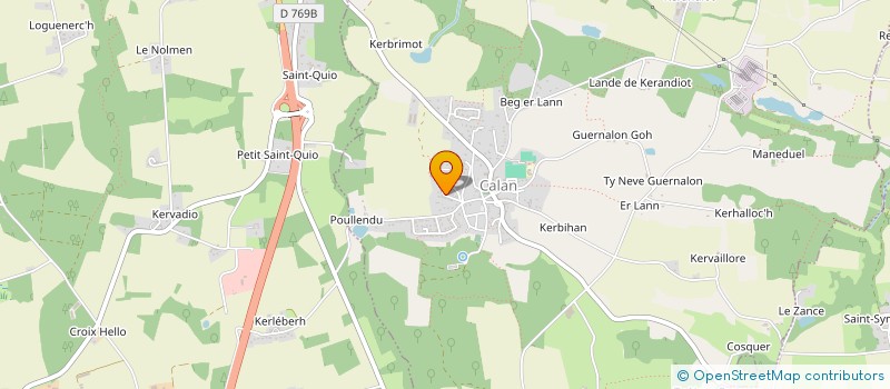 localisation de l'entreprise ASELLY  CALAN