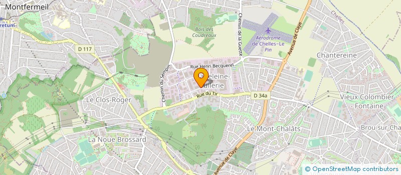localisation de l'entreprise ASEM FRANCE à CHELLES