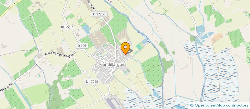 localisation de l'entreprise ASENCIO  CANDILLARGUES