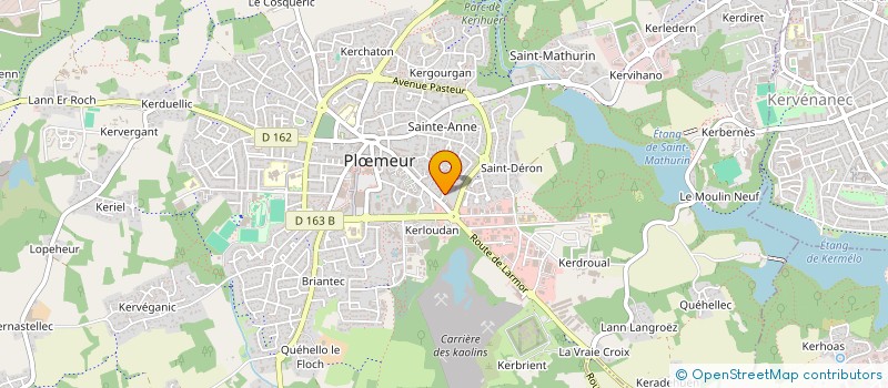 localisation de l'entreprise ASENMATHE à PLOEMEUR