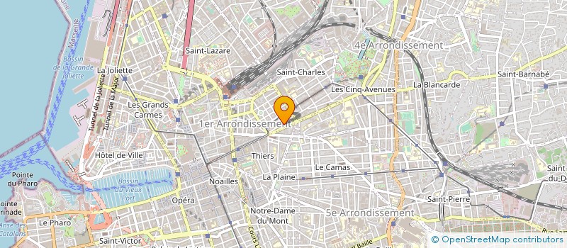 localisation de l'entreprise ASENOV à MARSEILLE