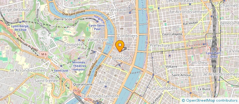 localisation de l'entreprise ASENSIO CAPITAL  LYON