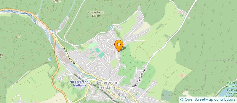 localisation de l'entreprise ASENY  NIEDERBRONN-LES-BAINS