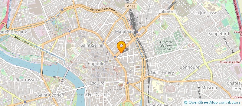 localisation de l'entreprise ASEO TRAVEL à TOULOUSE