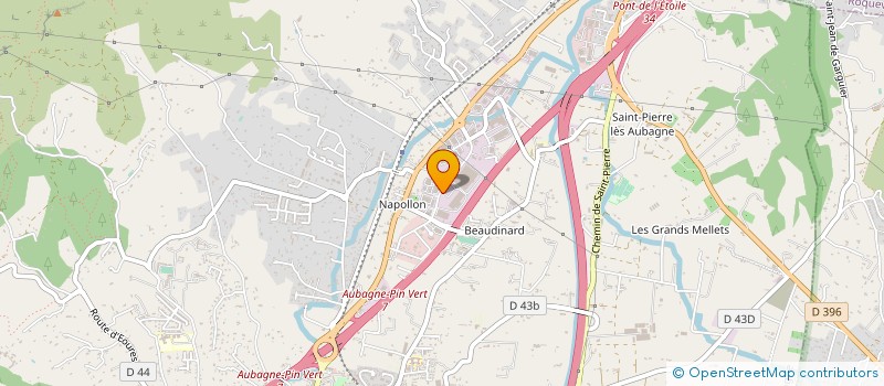 localisation de l'entreprise ASEP SERVICES à AUBAGNE