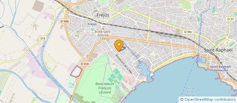 localisation de l'entreprise ASEPA  VALBONNE