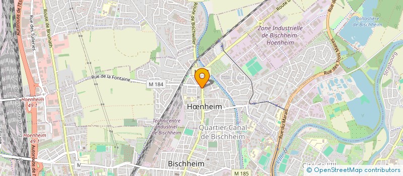 localisation de l'entreprise ASET PROTECTION  HNHEIM