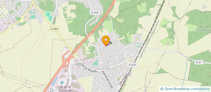 localisation de l'entreprise ASEVENT  SAINT-MARD