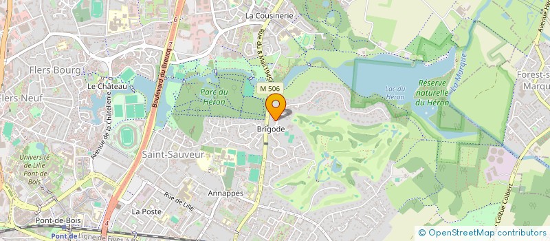 localisation de l'entreprise ASF.1 à VILLENEUVE-D'ASCQ