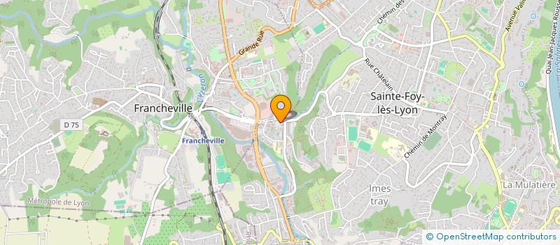 localisation de l'entreprise ASF RENOVATION  SAINTE-FOY-LES-LYON