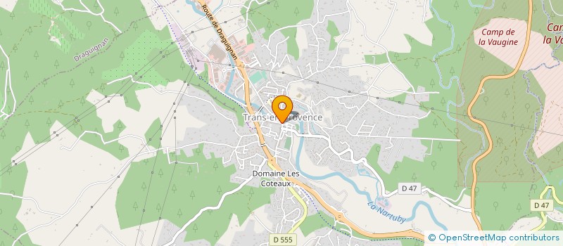 localisation de l'entreprise ASF TRANS EN PROVENCE à TRANS-EN-PROVENCE