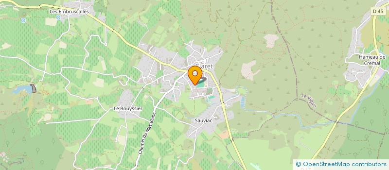 localisation de l'entreprise ASF34-COL'OC AUTISME  CASTELNAU-LE-LEZ