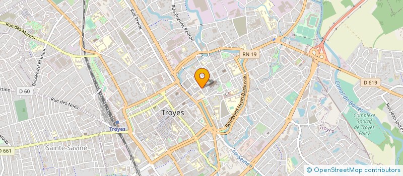 localisation de l'entreprise ASFA FINANCEMENTS  TROYES