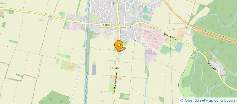 localisation de l'entreprise ASFA HQ  MARCKOLSHEIM