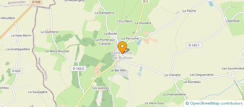 localisation de l'entreprise ASFALIA SECURITE à SAINT-VICTOR-DE-BUTHON