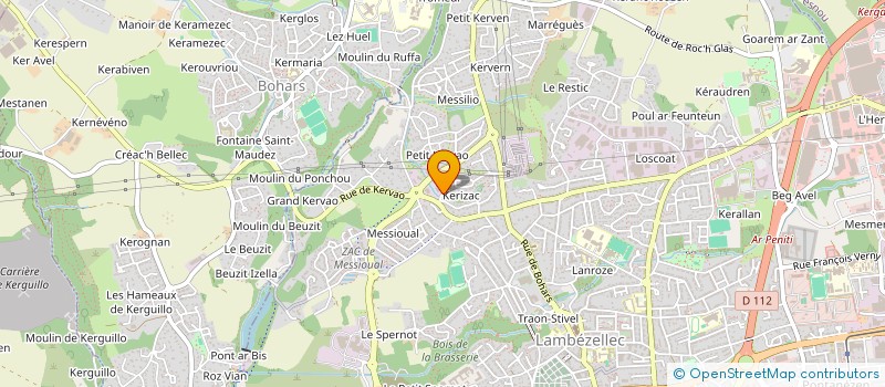 localisation de l'entreprise ASFALT à BREST