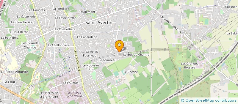 localisation de l'entreprise ASFALYS  SAINT-AVERTIN