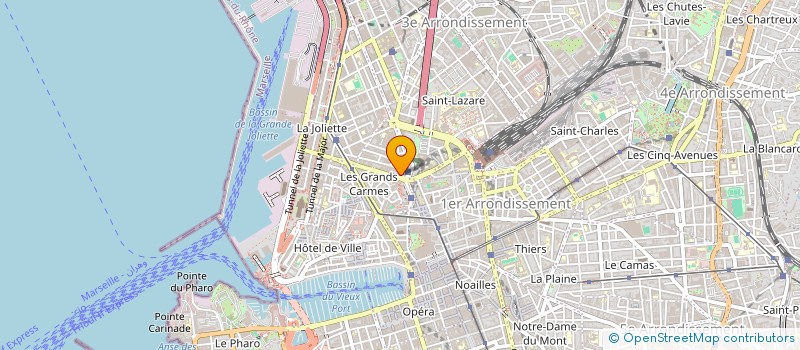 localisation de l'entreprise ASFARFALHI VOYAGES ET TOURISME à MARSEILLE