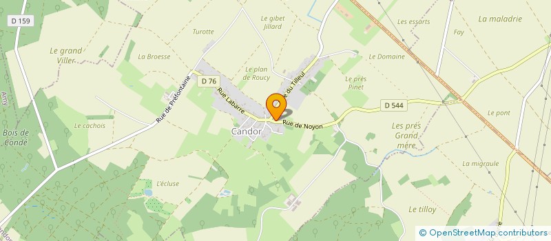 localisation de l'entreprise ASFATECH GESTION à AMY